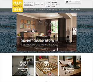 harmonyfabrics.com - Канадский интернет магазин штор