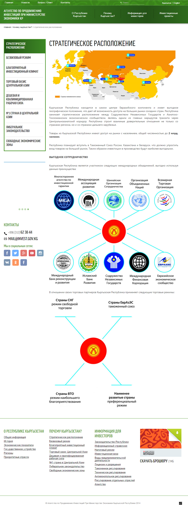 Агентство по продвижению инвестиций при Министерстве Экономики КР